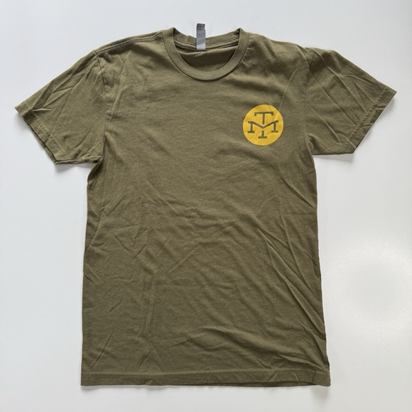 MODERN TIMES Beer‎ Logo T-Shirt Unisex XS Green Yellow Tee Crew Neck Soft - Picture 1 of 10